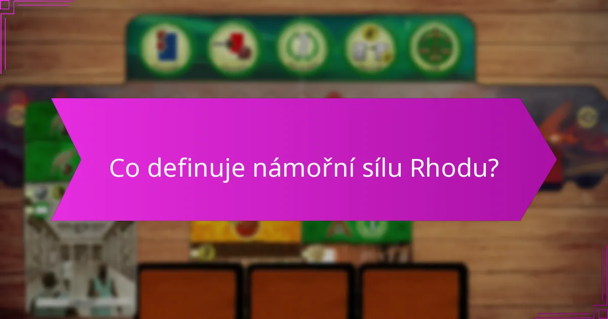 Jak se v průběhu času vyvíjely obranné strategie na Rhodu?