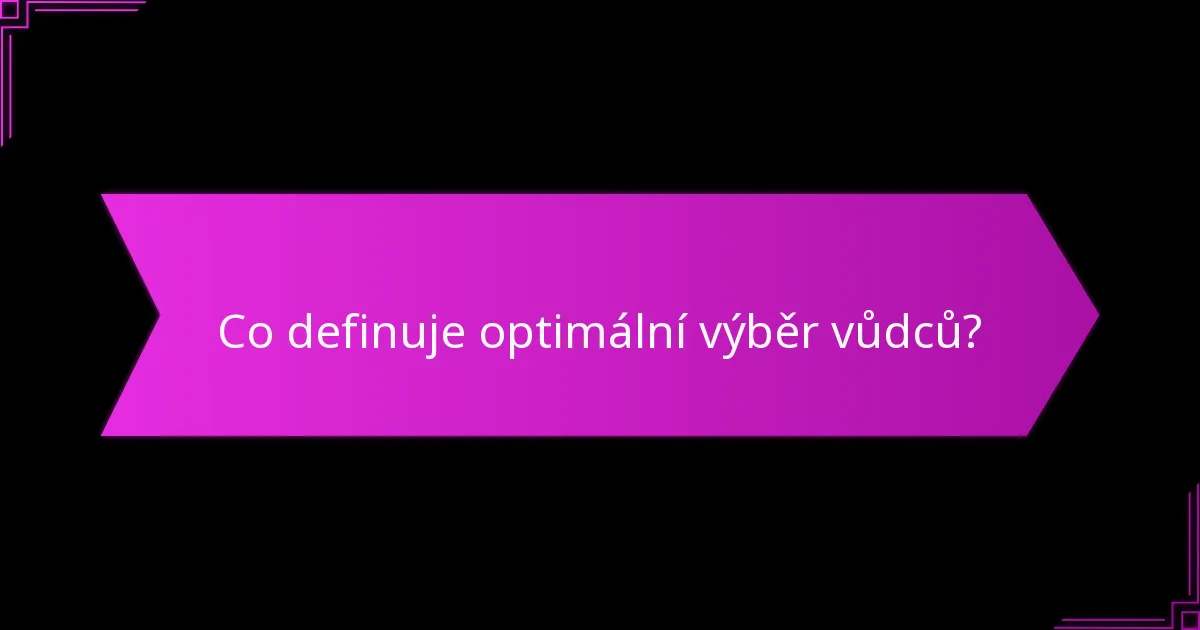 Jak mohou vůdci dosáhnout synergie mezi sebou?