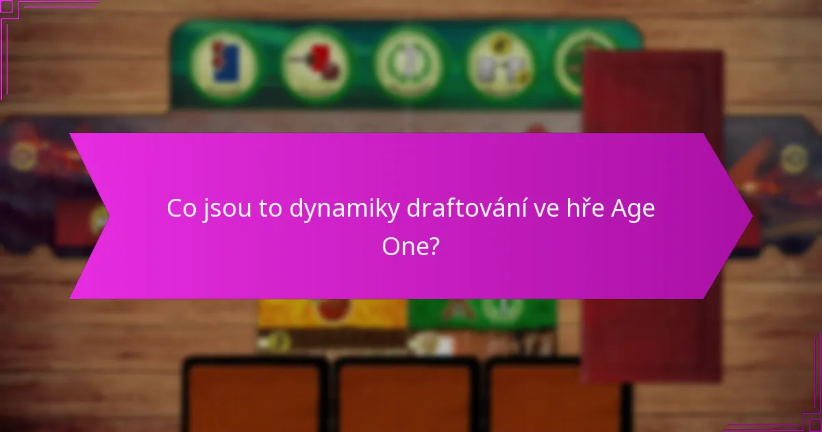 Jak se projevuje konkurence o zdroje v Age One?