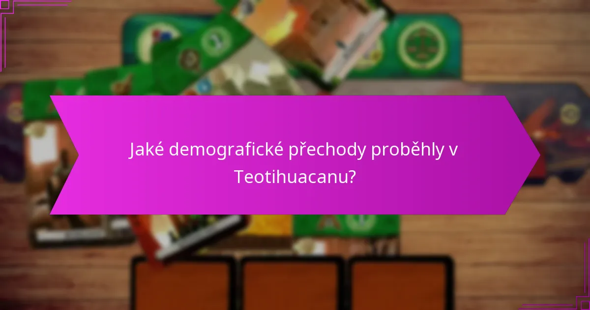 Jaké archeologické nálezy osvěcují historii Teotihuacanu?