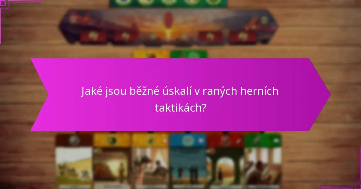 Jak analyzovat a učit se z výsledků rané hry?