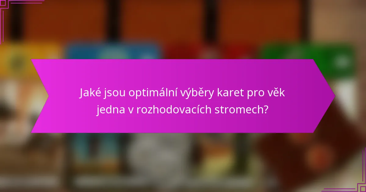 Jaké jsou synergie, které je třeba prozkoumat mezi kartami?